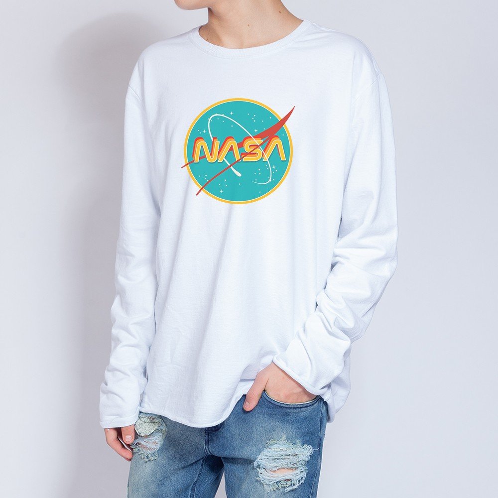 Moletom da best sale nasa branco