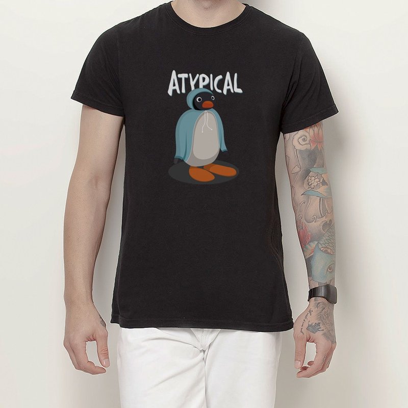 Camiseta Atypical Pingu - Preta Camiseta Atypical Pingu - Preta