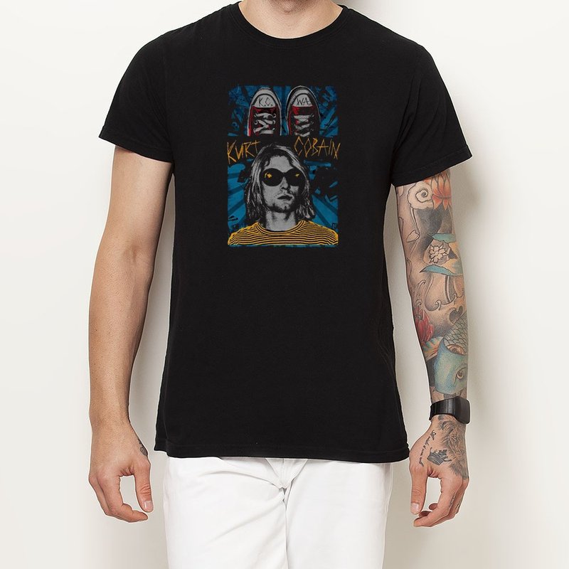 Camiseta Kurt Kobain - Preta Camiseta Kurt Kobain - Preta