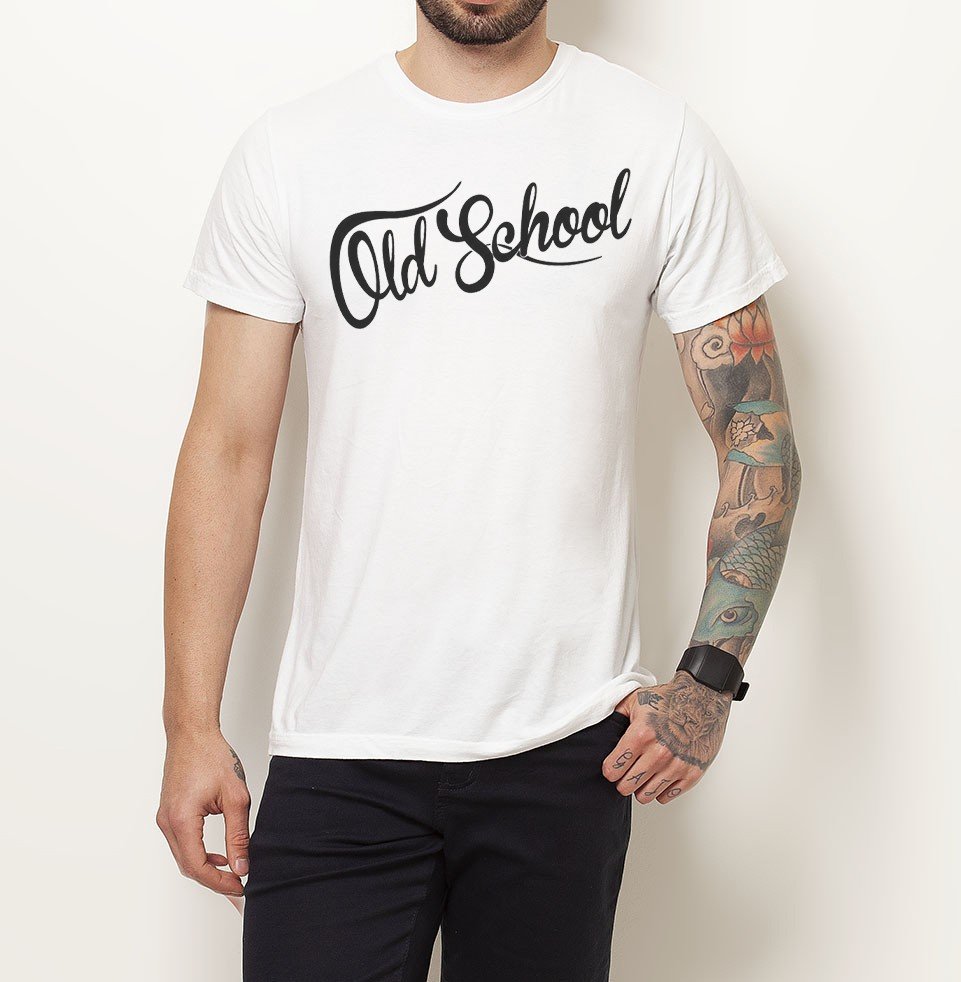 Camisetas discount old school