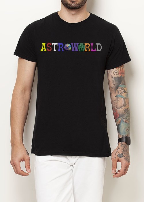 Camiseta Astroworld - Preta