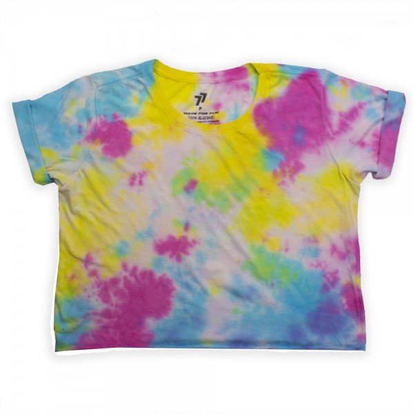 cropped tie dye base