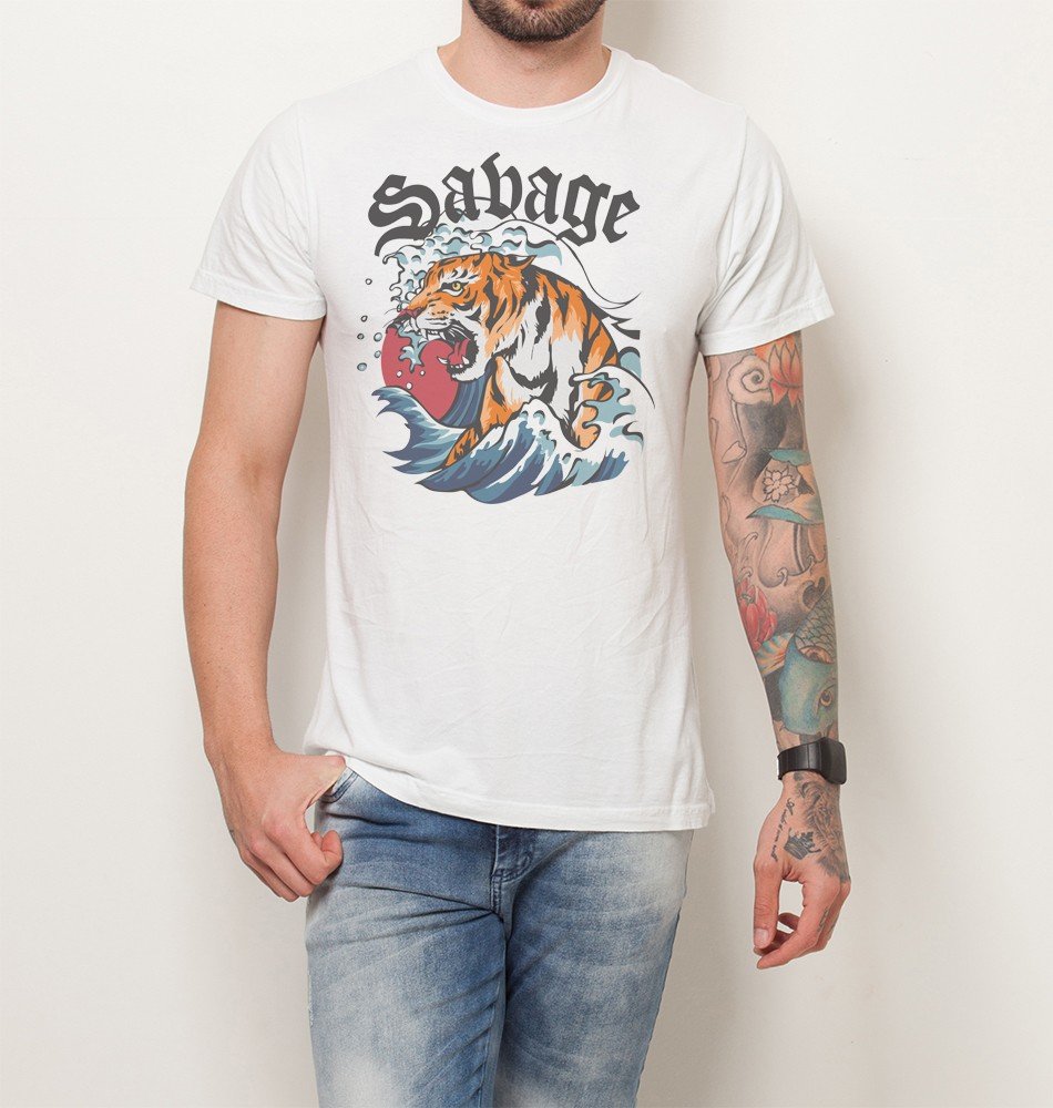 camiseta savage