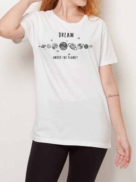 Camiseta Alien desenho planet camisa exclusiva personalizada em alta  qualidade - ACLATELIE - Camiseta Feminina - Magazine Luiza