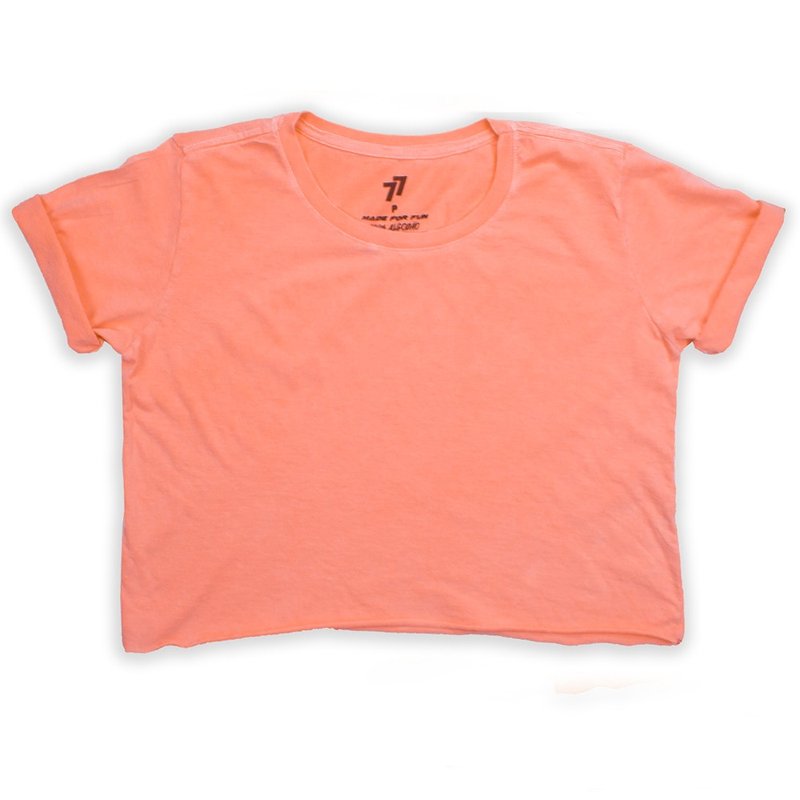 Cropped Laranja Neon Cropped Laranja Neon
