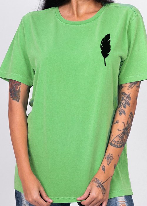 Camiseta oversized verde folha : Camiseta : Carpediemus