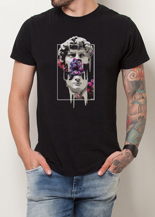 Camiseta John John Caveira Marrom - Compre Agora