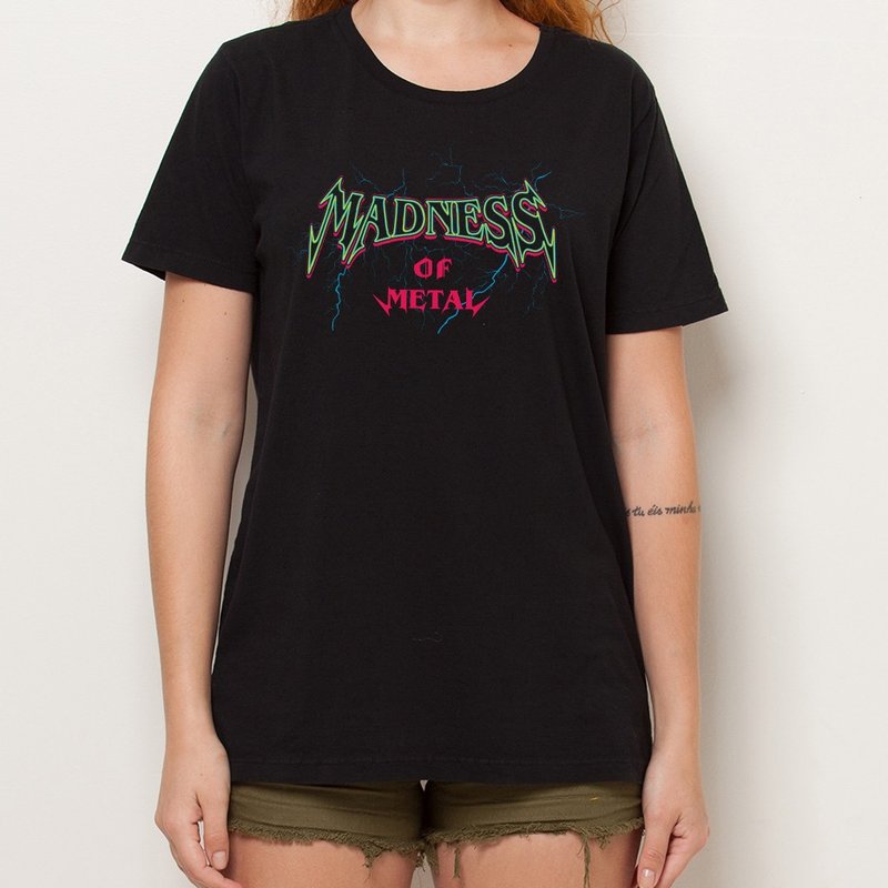 Camiseta Madness of Metal - Preta Camiseta Madness of Metal - Preta
