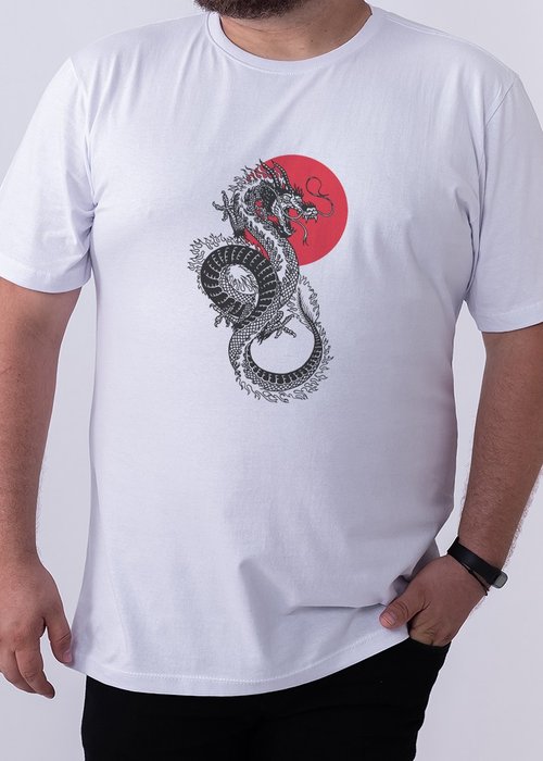 Camiseta Dragon - Creme - MR Lupas