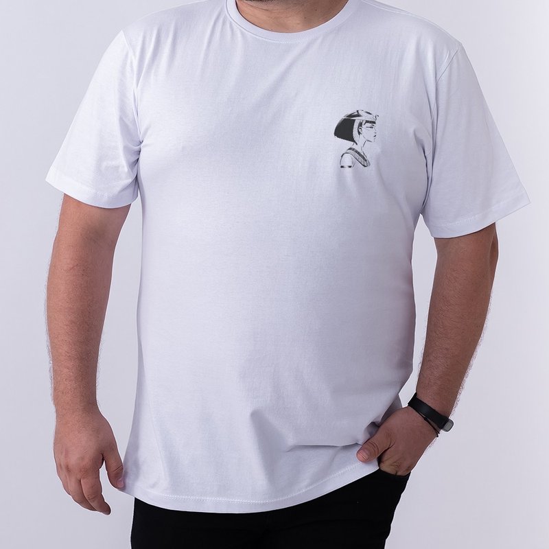 Camiseta Egipcia - Plus Size Branca Camiseta Egipcia - Plus Size Branca