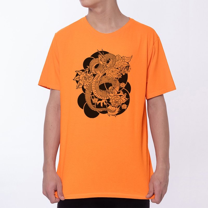 Camiseta Lucky Dragon - Laranja Camiseta Lucky Dragon - Laranja