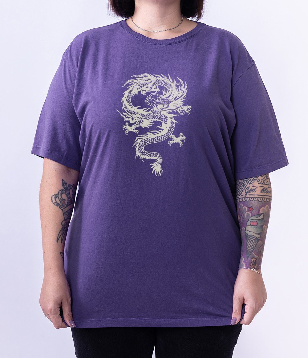 Camiseta Dragon - Creme - MR Lupas