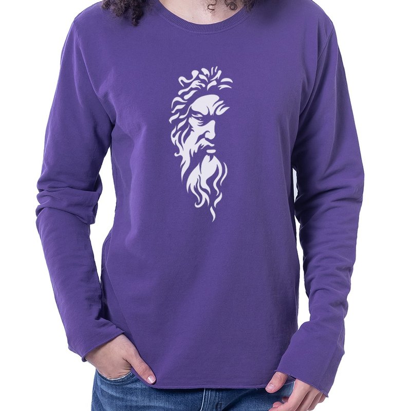 Moletom Light Poseidon Face - Roxa Moletom Light Poseidon Face - Roxa