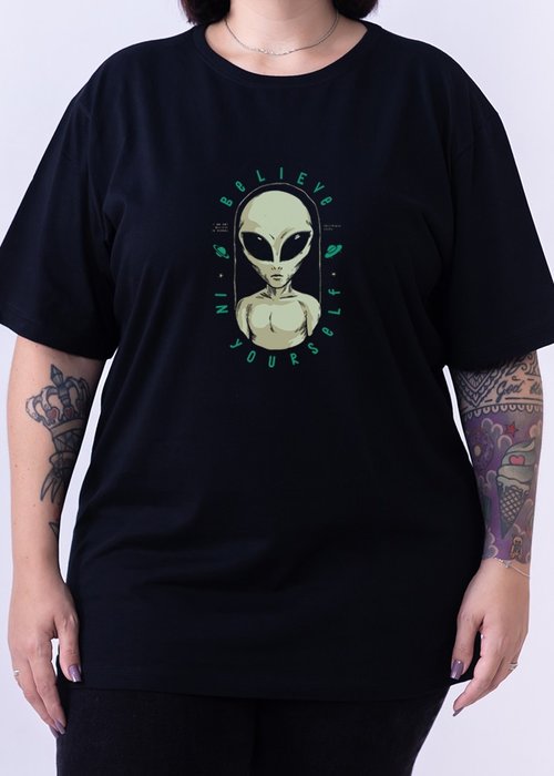 Camiseta Alien desenho planet camisa exclusiva personalizada em alta  qualidade - ACLATELIE - Camiseta Feminina - Magazine Luiza